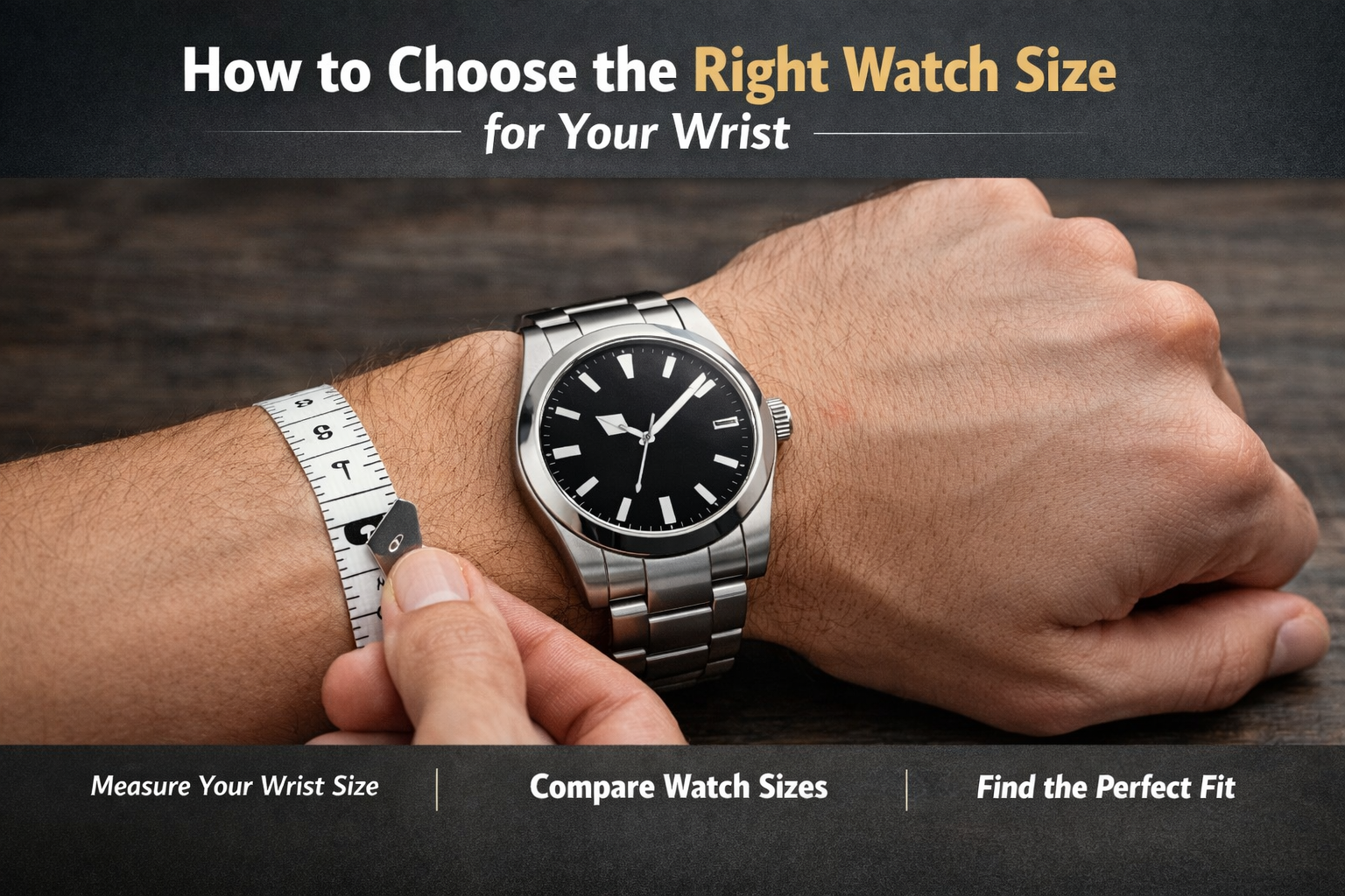 How to Choose the Right Watch Size for Your Wrist