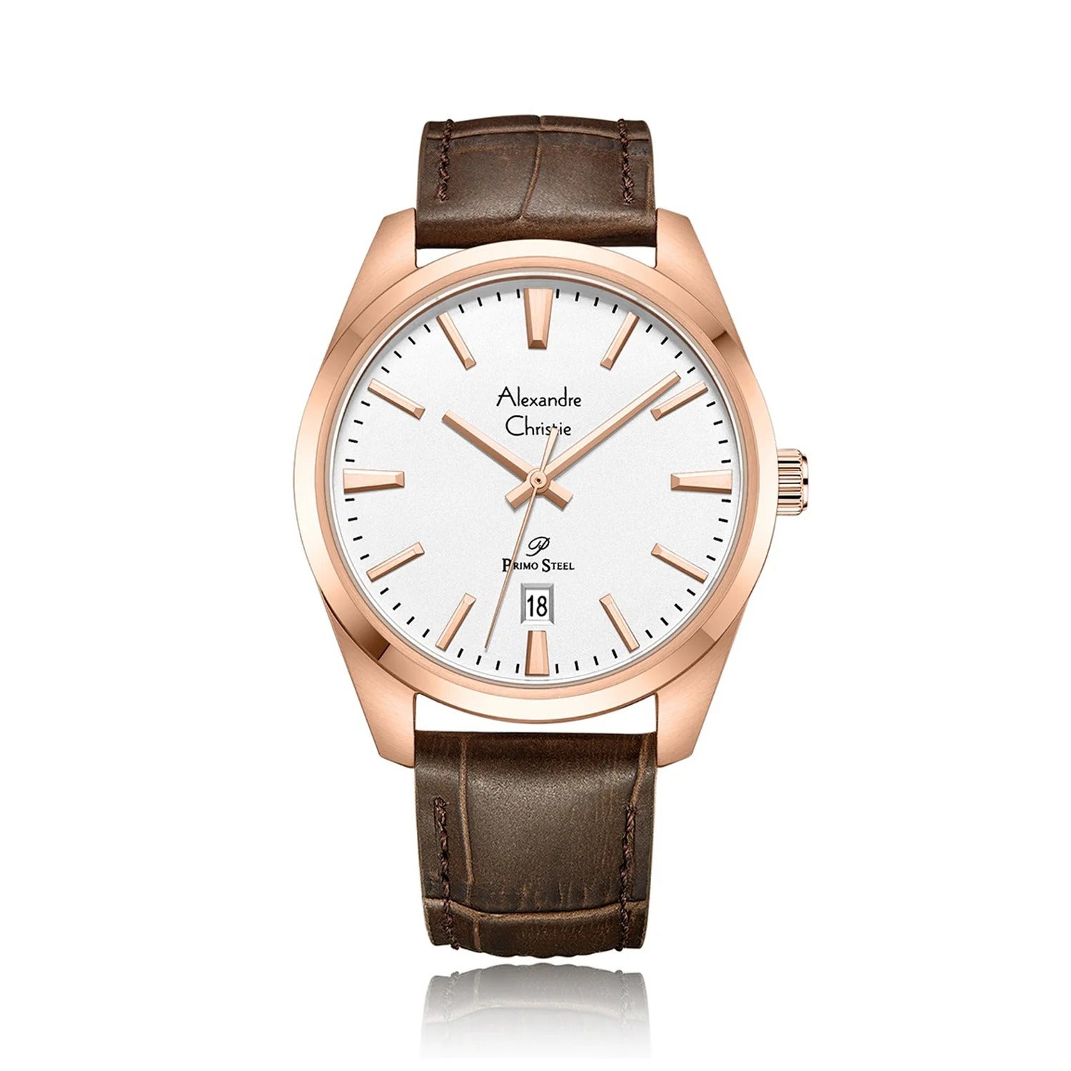 Alexandre Christie,1035MDLRGSL, Men , Quartz Dial , 40mm,Silver