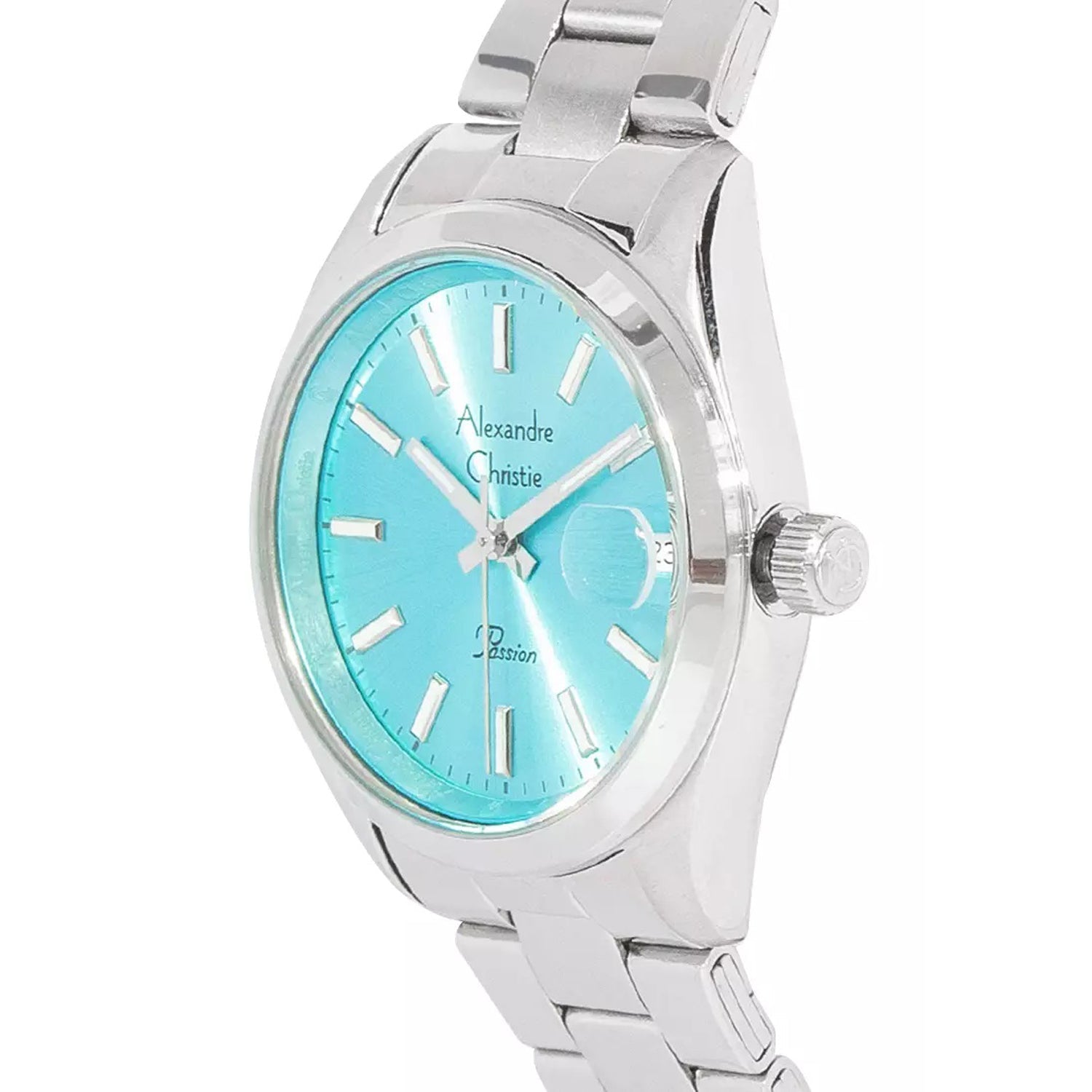Alexandre Christie,2B54LDBSSLB, Women , Quartz Dial , 32mm,Blue