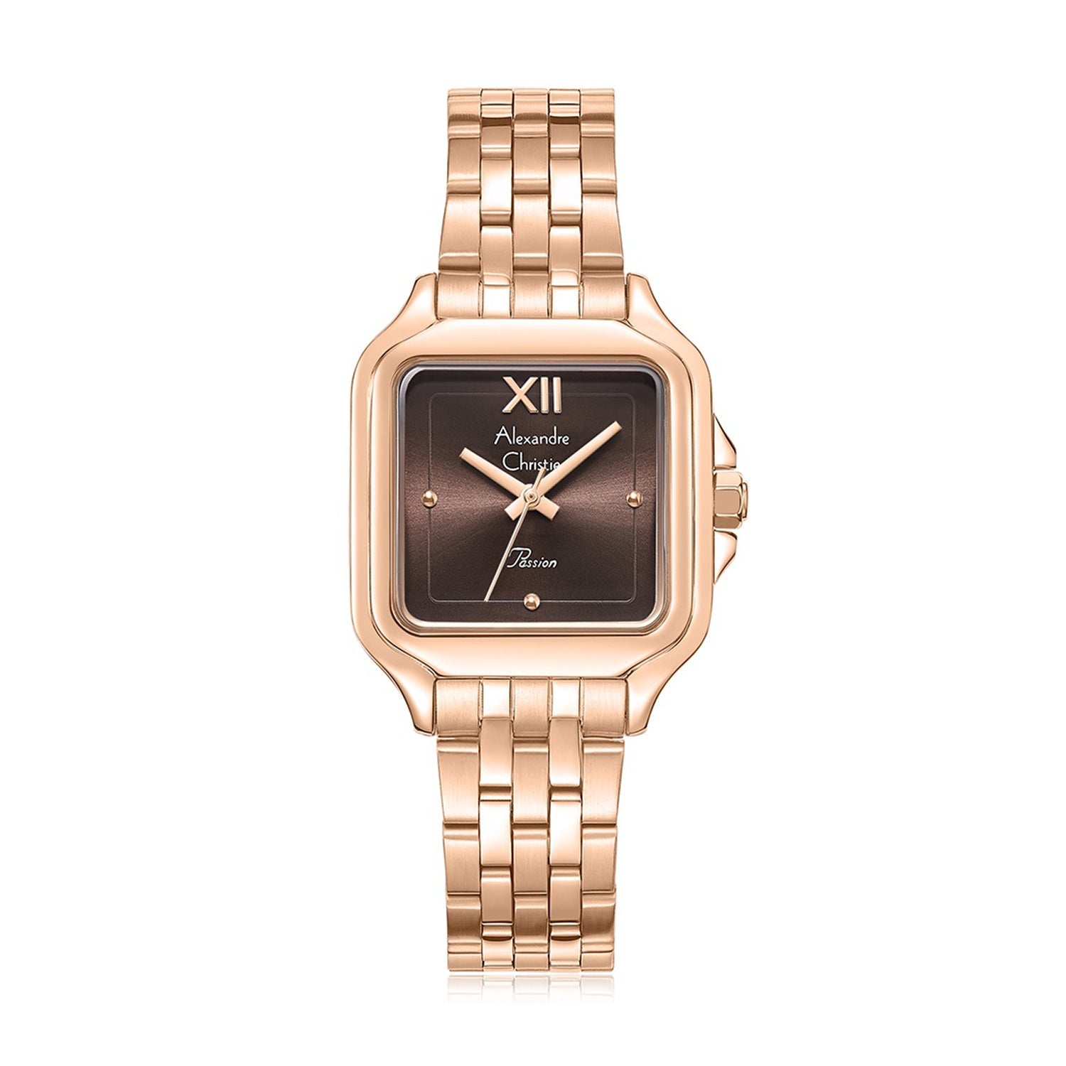 Alexandre Christie,2B55LHBRGBO, Women , Quartz Dial , 29mm,Brown