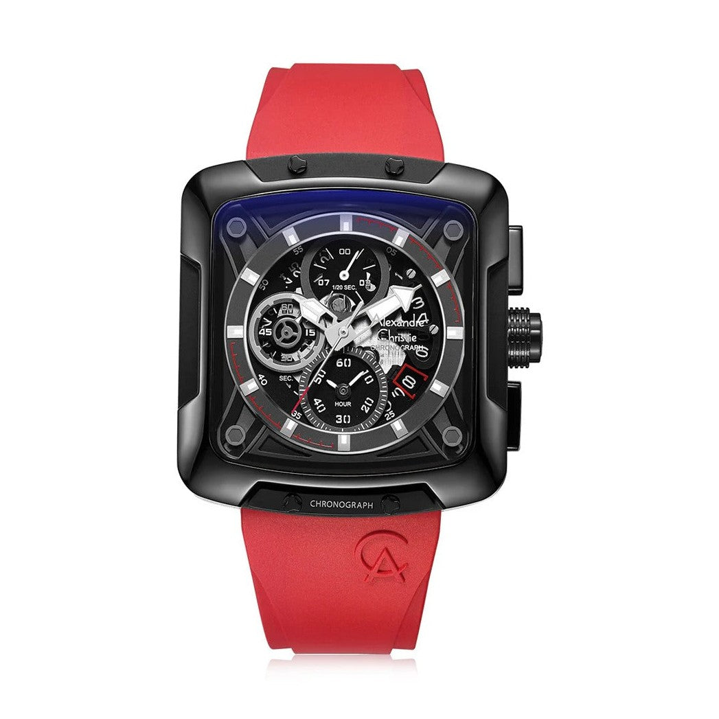 Alexandre Christie,3030GCRIPBARE, Men , Quartz Dial , 42mm,Black