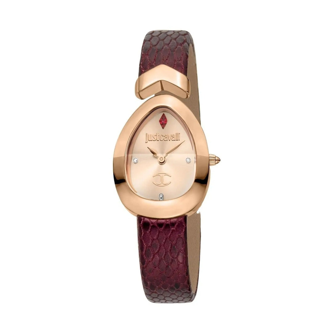 Just Cavalli JC1L321L0045 Women Analog Watch | Gold Stainless Steel Strap | Gold Dial | Quartz