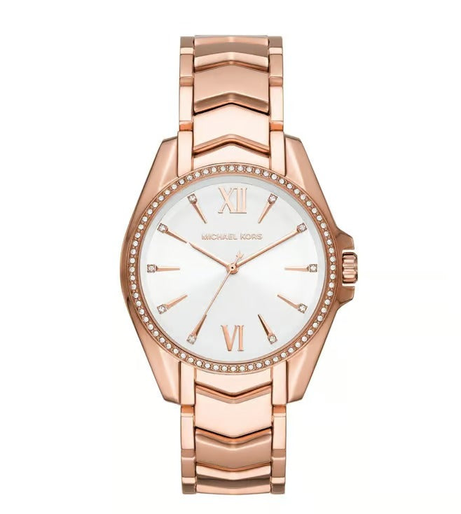 Michael Kors Whitney Women Quartz White Dial Analog Watch (MK6694)