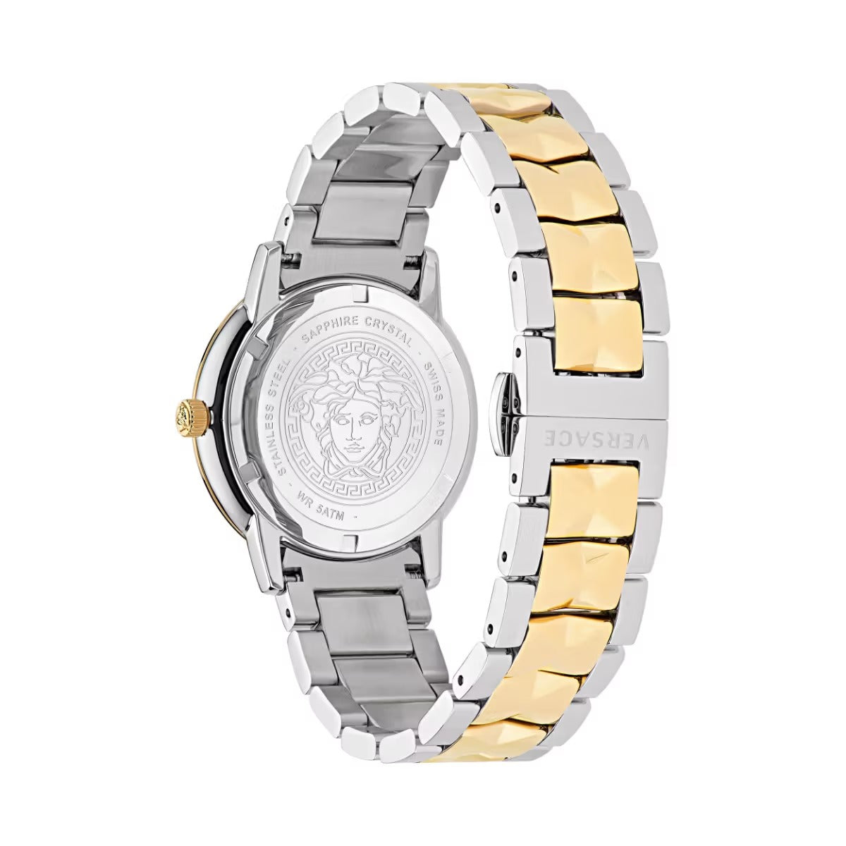 Versace Tribute Women's Analog White Dial Watch-Ve2P00422