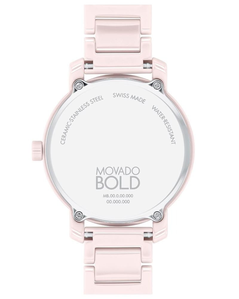 Movado BOLD Evolution 2.0 Blush Pink Dial Women Watch 3601234