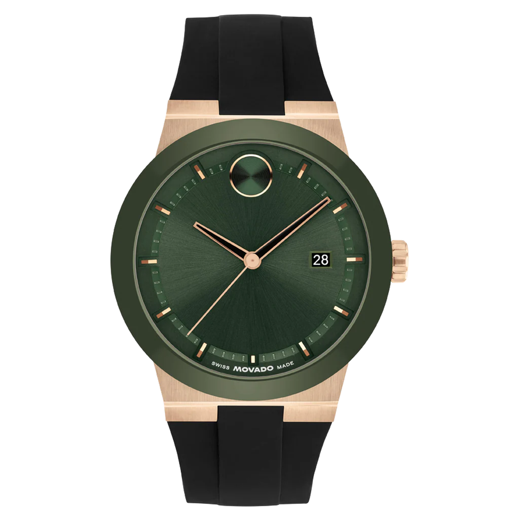 Movado BOLD Fusion Green Sunray Dial Men's Watch 3601296