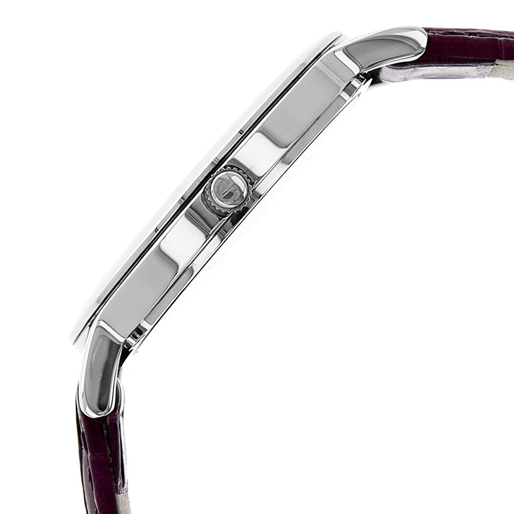 Titan Analog Mother of Pearl Dial Stainless Steel Leather Strap watch for Women - NE9929SL01J