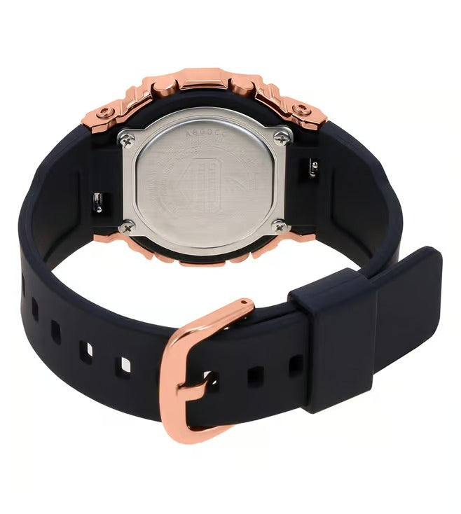 G-Shock GM-S5600PG-1DR Rose Gold Digital Dial Black Resin Strap Women's Watch G1070
