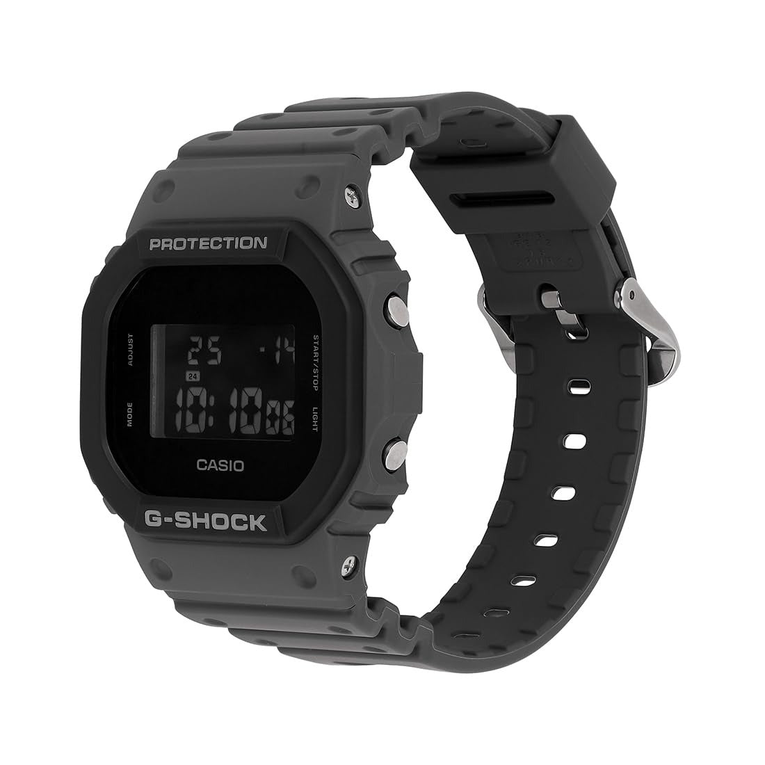 G-Shock Grey White Dial Resin Strap Digital Men's Watch DW-5610UU-8DR