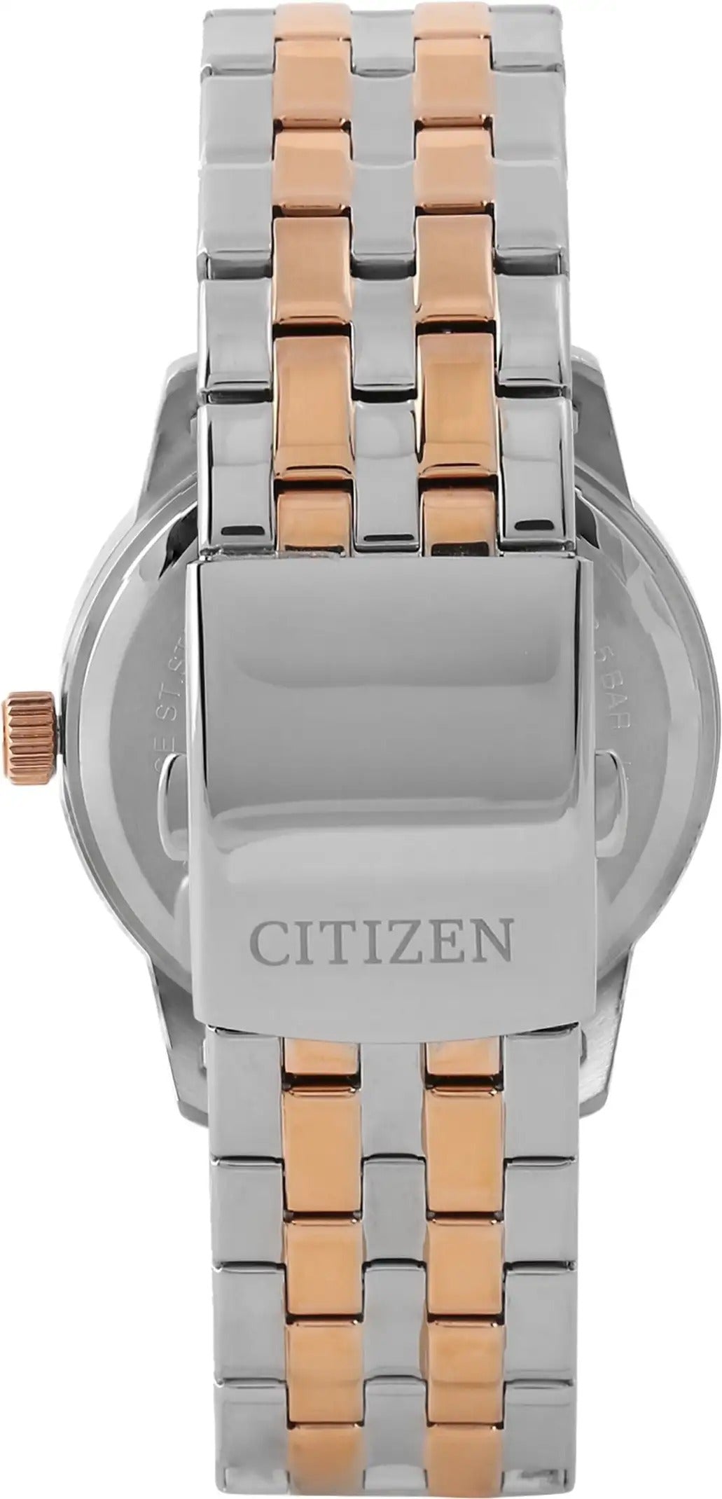 Citizen Men Quartz Silver Dial Analog Stainless Steel Watch AK5006-58A