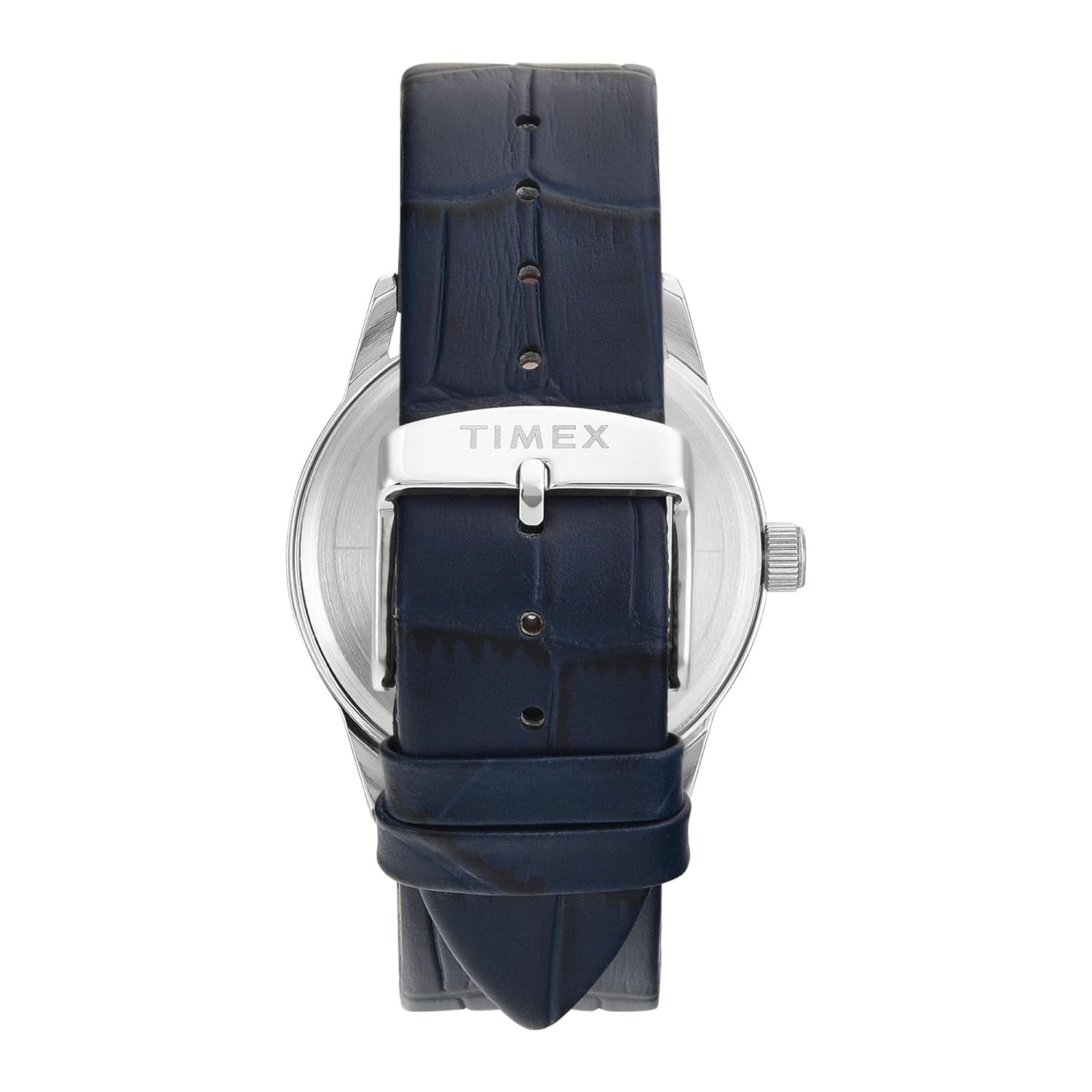 Timex Fashion Men Quartz Silver Dial Analog Leather Watch TWEG25506
