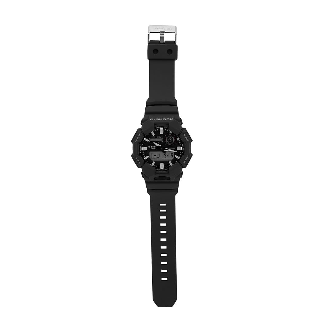 G-Shock Black Dial Resin Strap Large Analog-Digital Men's Watch GA-010-1ADR