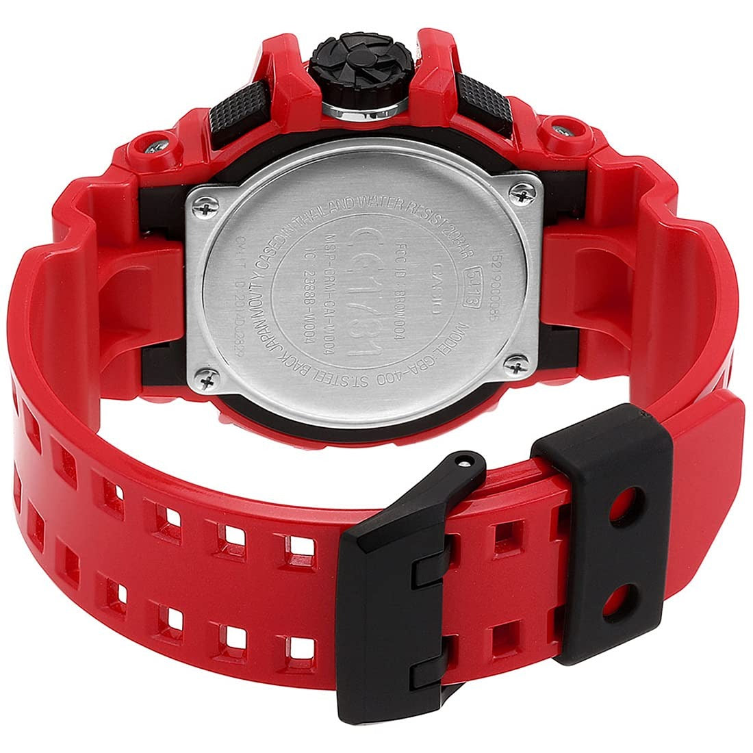 G-Shock Analog-Digital Red & gray Dial Men's Watch - GBA-400-4ADR (G559)