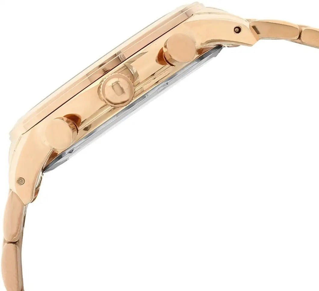 Timex E Class Black Dial Round Case Chronograph Function Men's Watch -TWEG15811