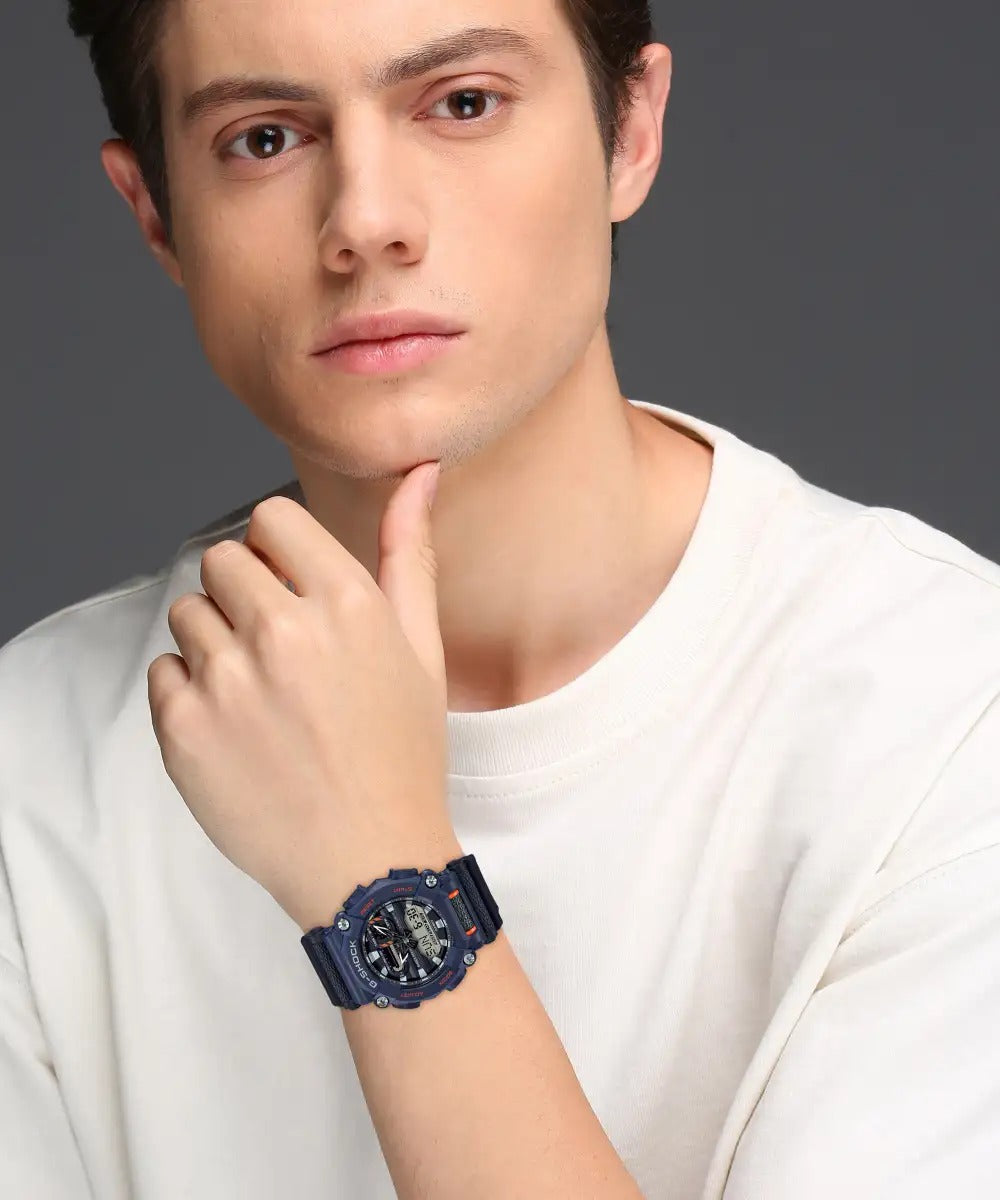 G-Shock Analog-Digital Black Dial Resin Strap Men's Watch GA-900-2ADR
