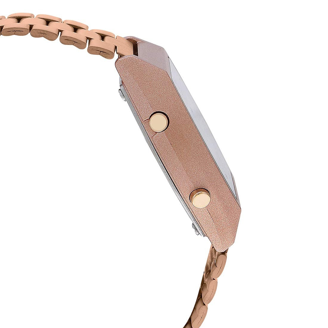 Casio Vintage Digital Rose Gold Dial Stainless Steel Women's Watch B640WC-5ADF