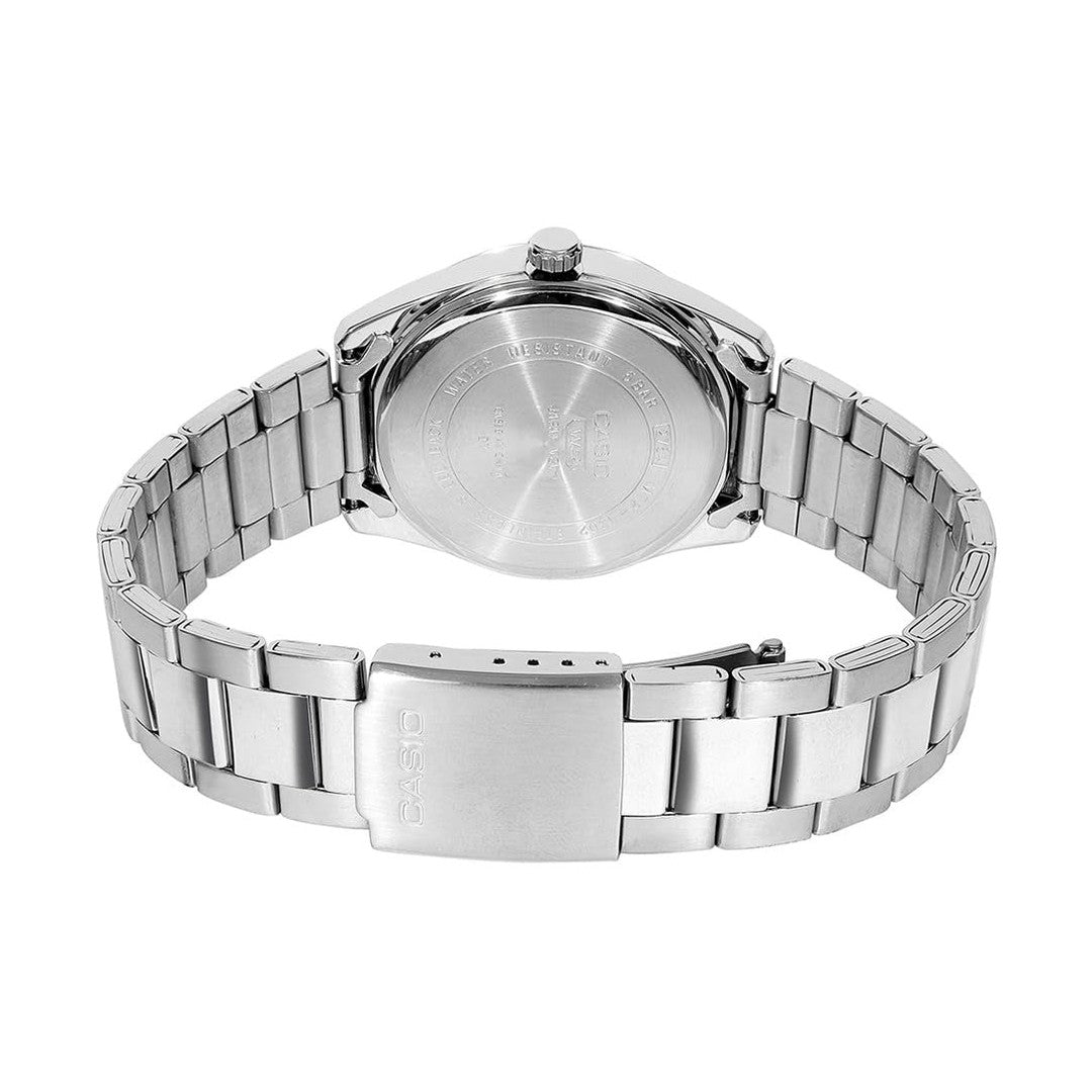 Casio Enticer Analog Green Dial Stainless Steel Bracelet Men's Watch MTP-1302DA-3AVDF