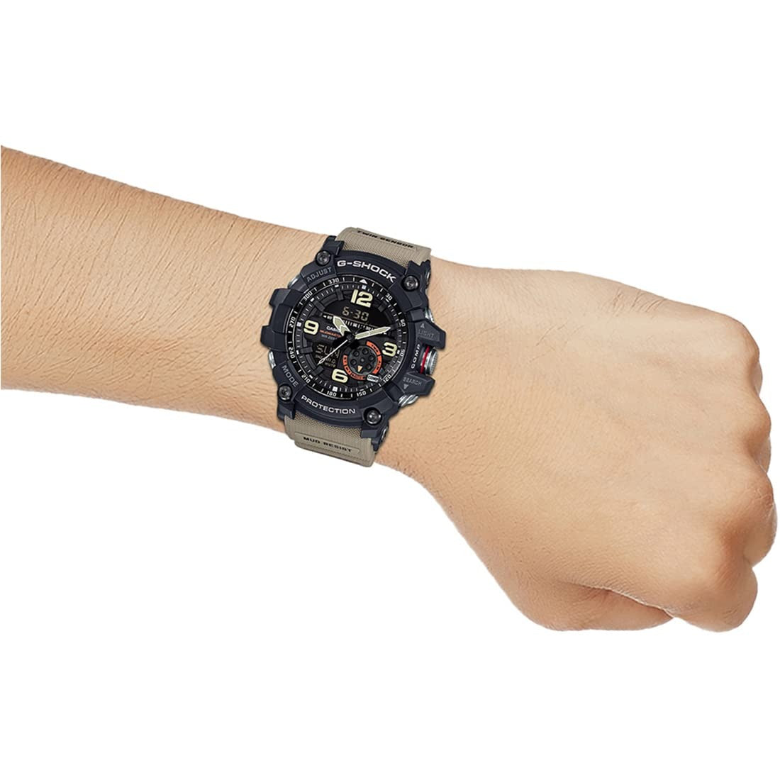 G-Shock Black Analog-Digital Dial Brown Resin Strap Men's Watch- GG-1000-1A5DR (G661)