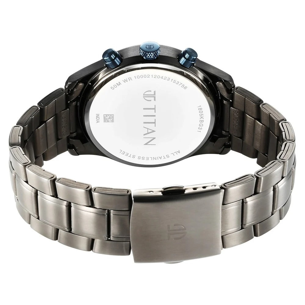 Titan Neo Splash Anthracite Dial Men's Watch NT1805KM07