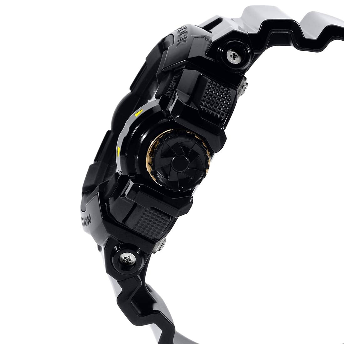 G-Shock Analog-Digital Black & Gold Dial Men's Watch-GBA-400-1A9DR (G557)
