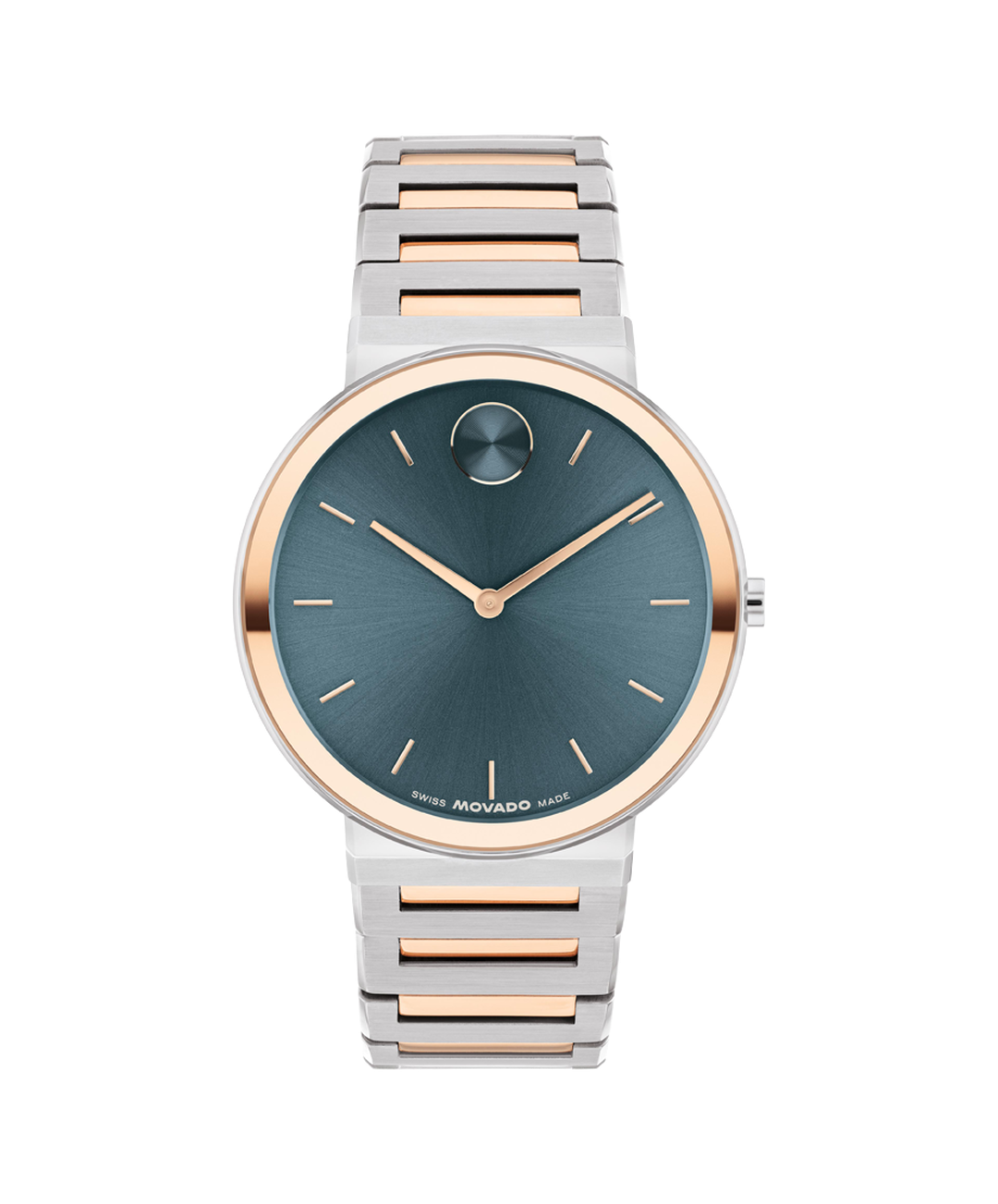 Movado BOLD Analog Teal Dial Stainless Steel Men's Watch 3601268