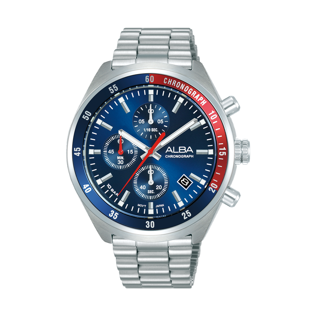 ALBA-AM3A37X1-Man's-Blue-Quartz-10 BAR-Watch