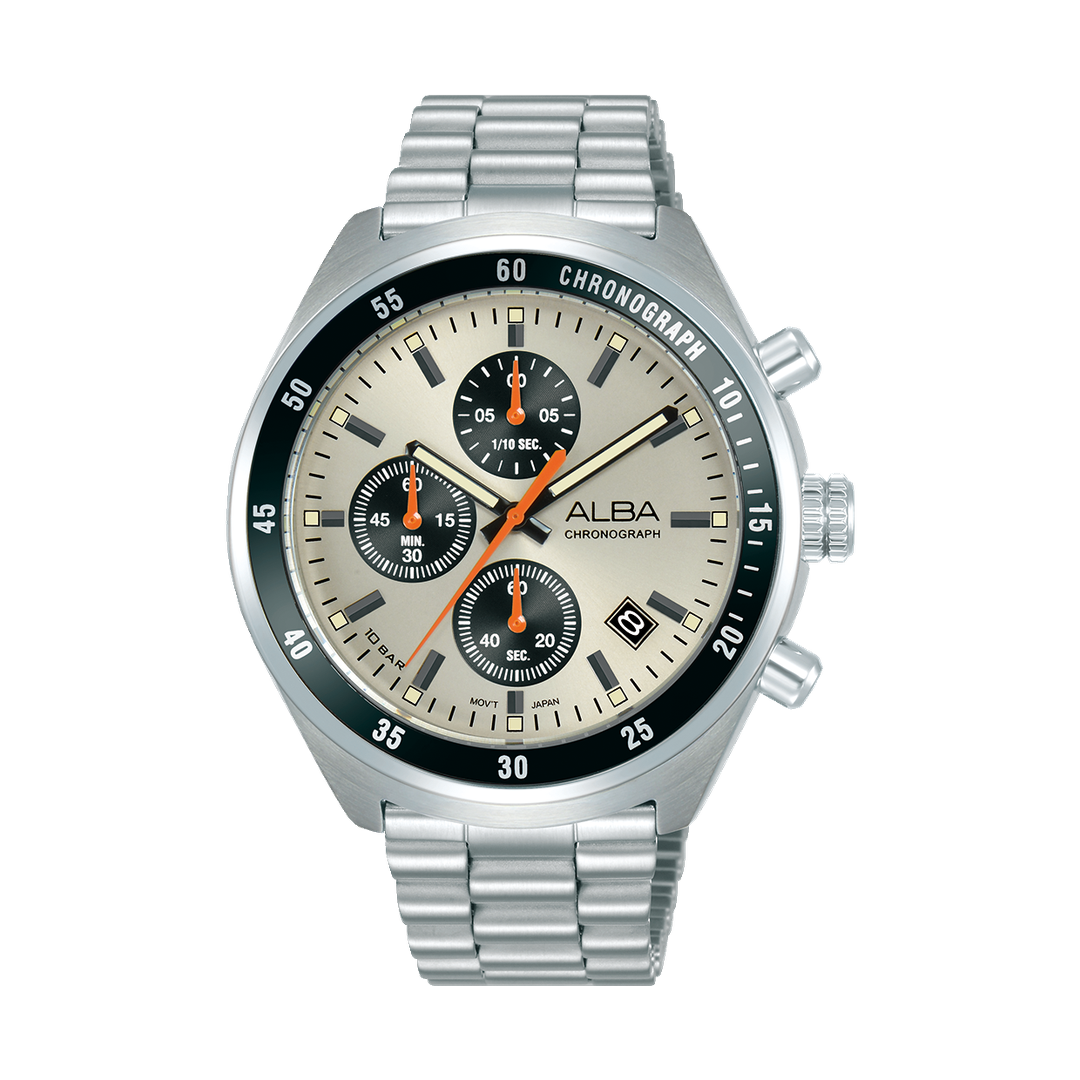ALBA-AM3A41X1-Man's-Grey-Quartz-10 BAR-Watch