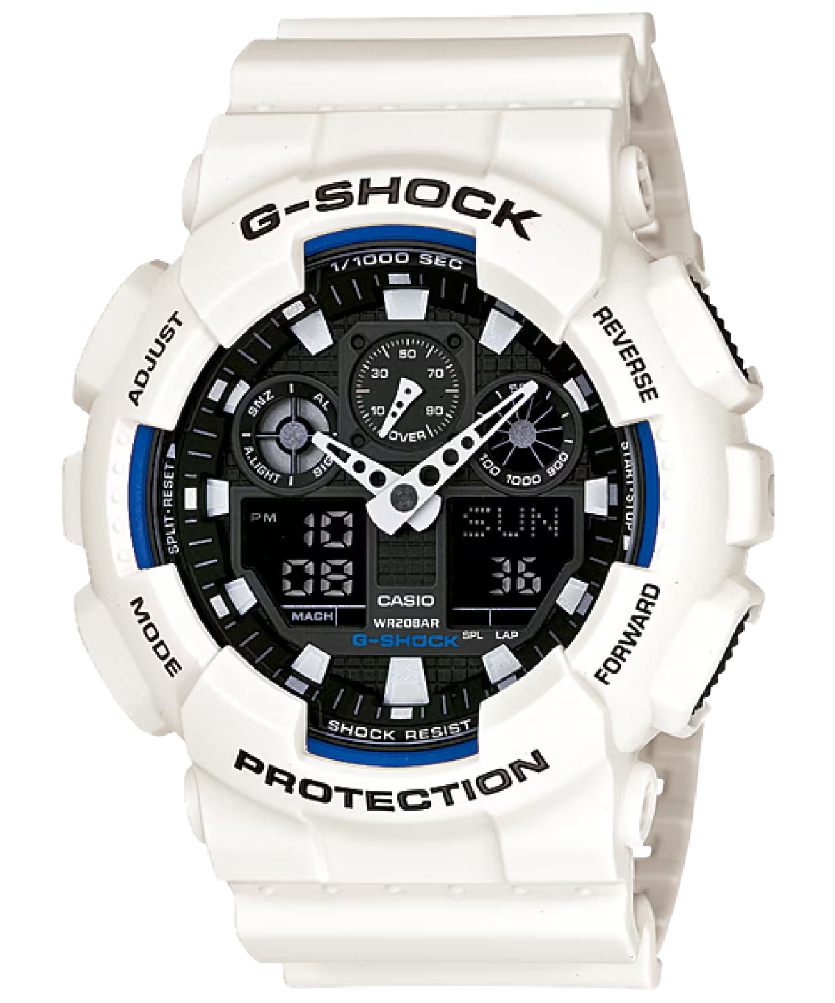 G-Shock Analog-Digital Black Dial Men's Watch - GA-100B-7ADR(G345)