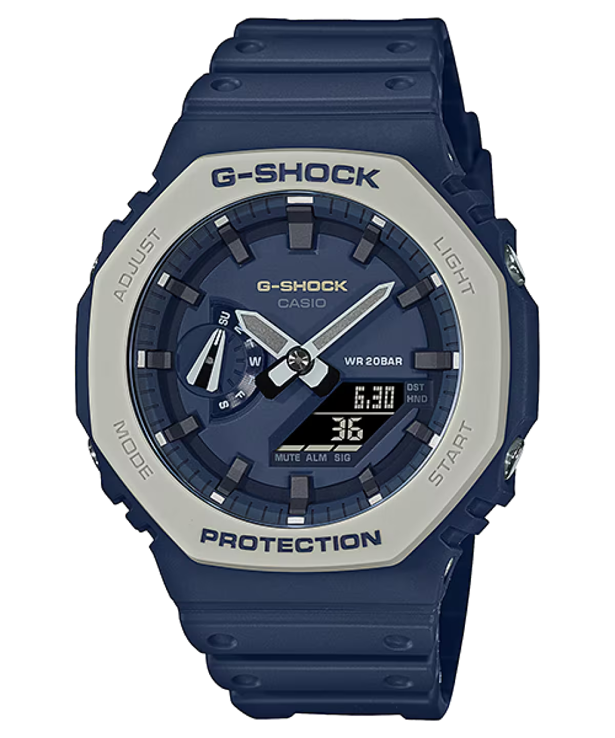 G-Shock Analog-Digital Blue Dial Men's Watch - GA-2110ET-2ADR (G1088)