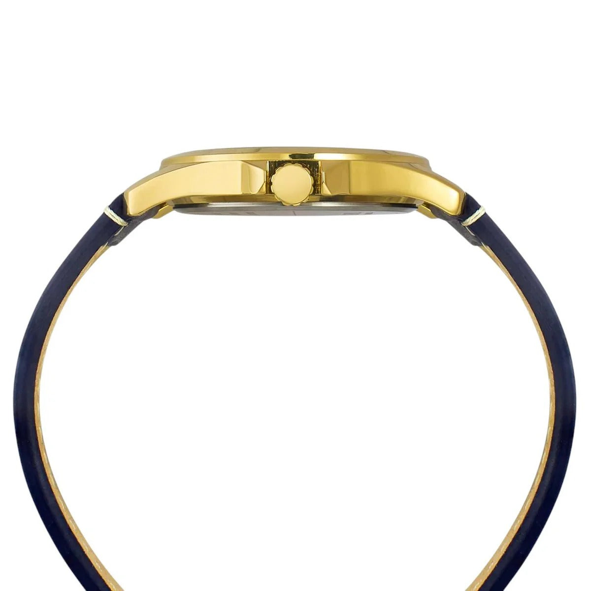 Timex Fashion Quartz Blue Dial Analog Leather Men's Watch TW000X140