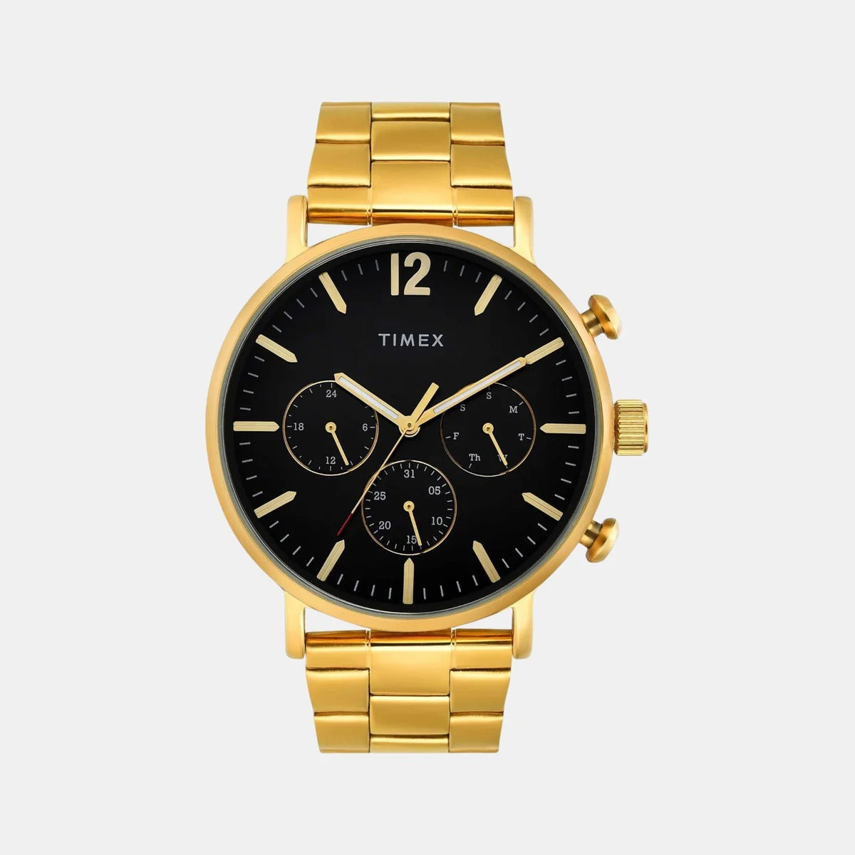 Timex E-Class Analog Black Dial Multifunction Men's Watch TWEG20025