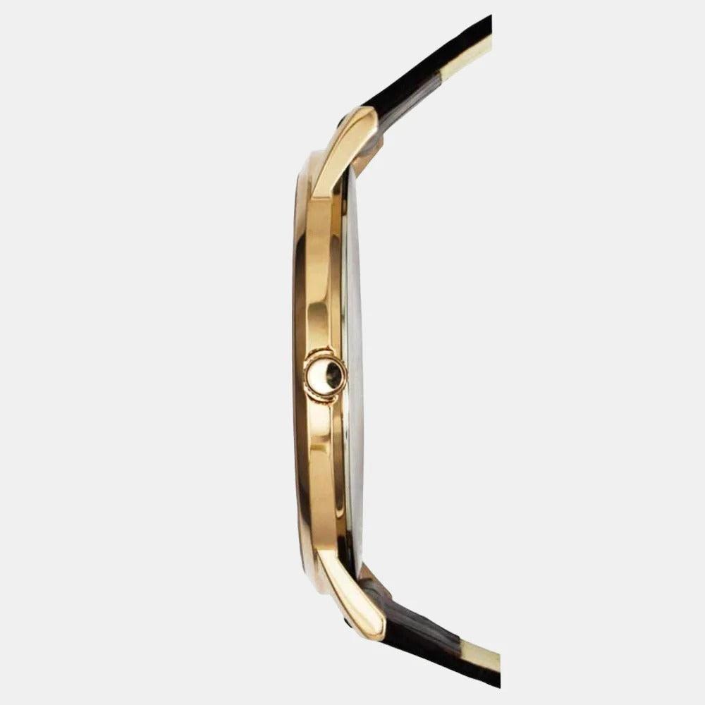 Timex Empera Quartz White Dial Analog Leather Men's Watch TWEG17403