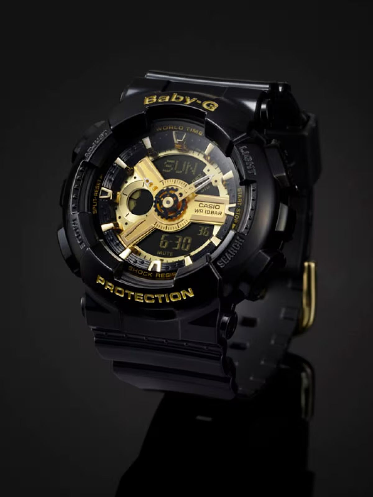 Casio Baby-G Analog-Digital Black Dial Women's Watch - BA-110-1ADR (BX015)