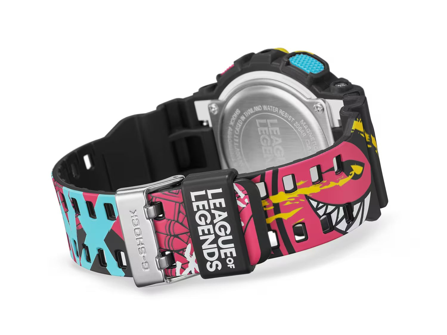 G-Shock X League of Legends Analog Digital Edition Jinx Men's Watch GA-110LL-1AER