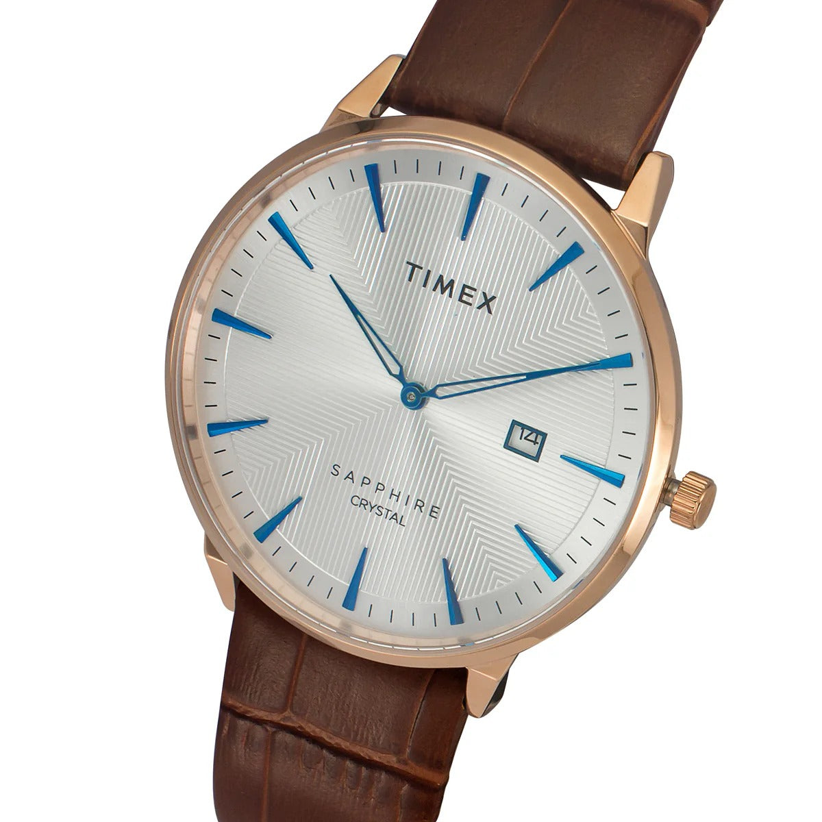 Timex Fashion Quartz Silver Dial Analog Stainless Steel Men's Watch TWEG21902