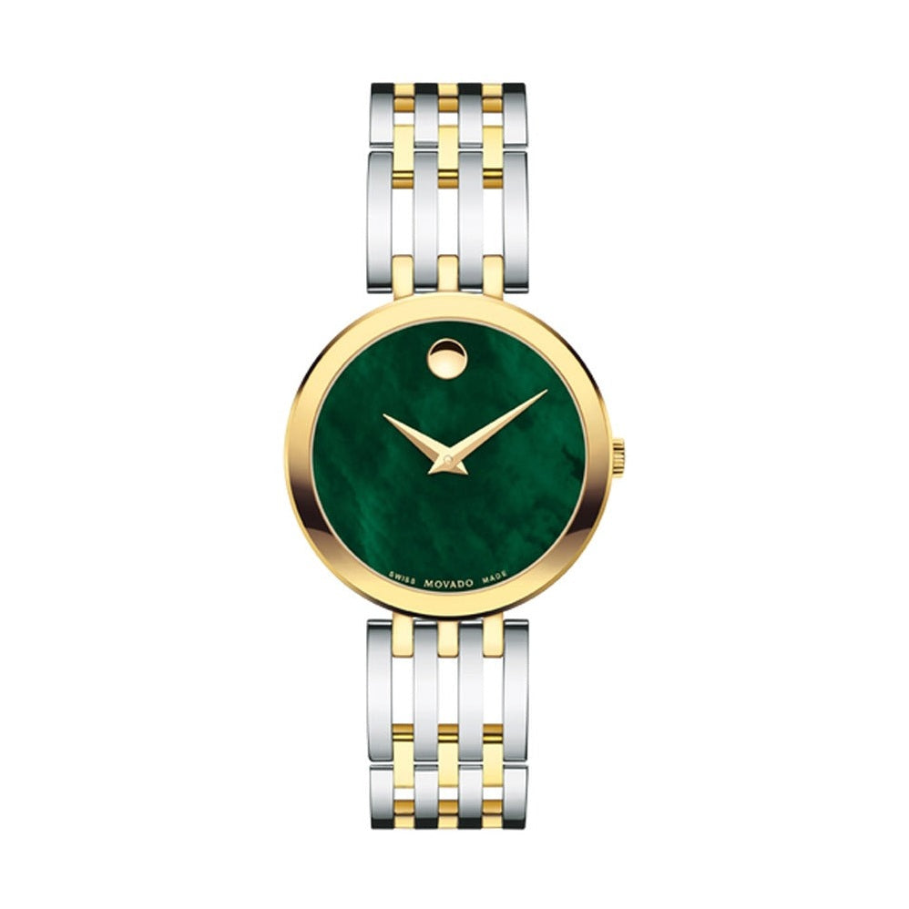 Movado Esperanza Green Dial Women Watch 607570