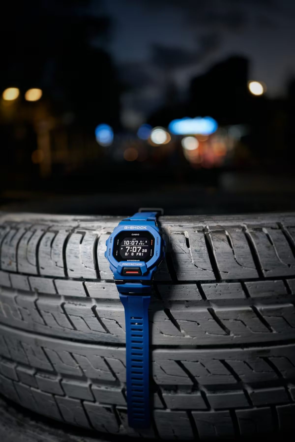 G-Shock Blue Dial Resin Digital Men's Watch GBD-200-2DR