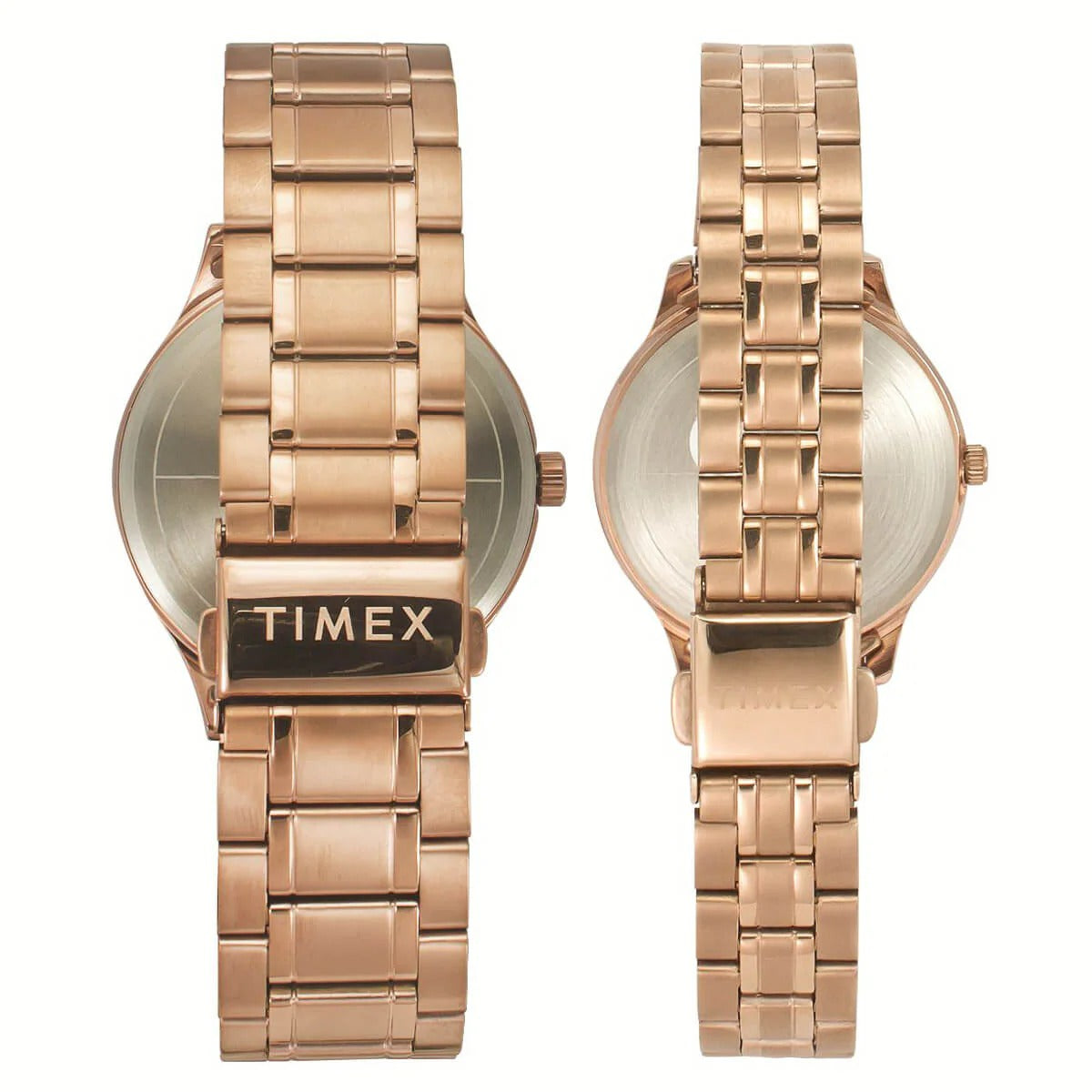 Timex Empera Analog Blue Dial Couple Watch -TW00PR284