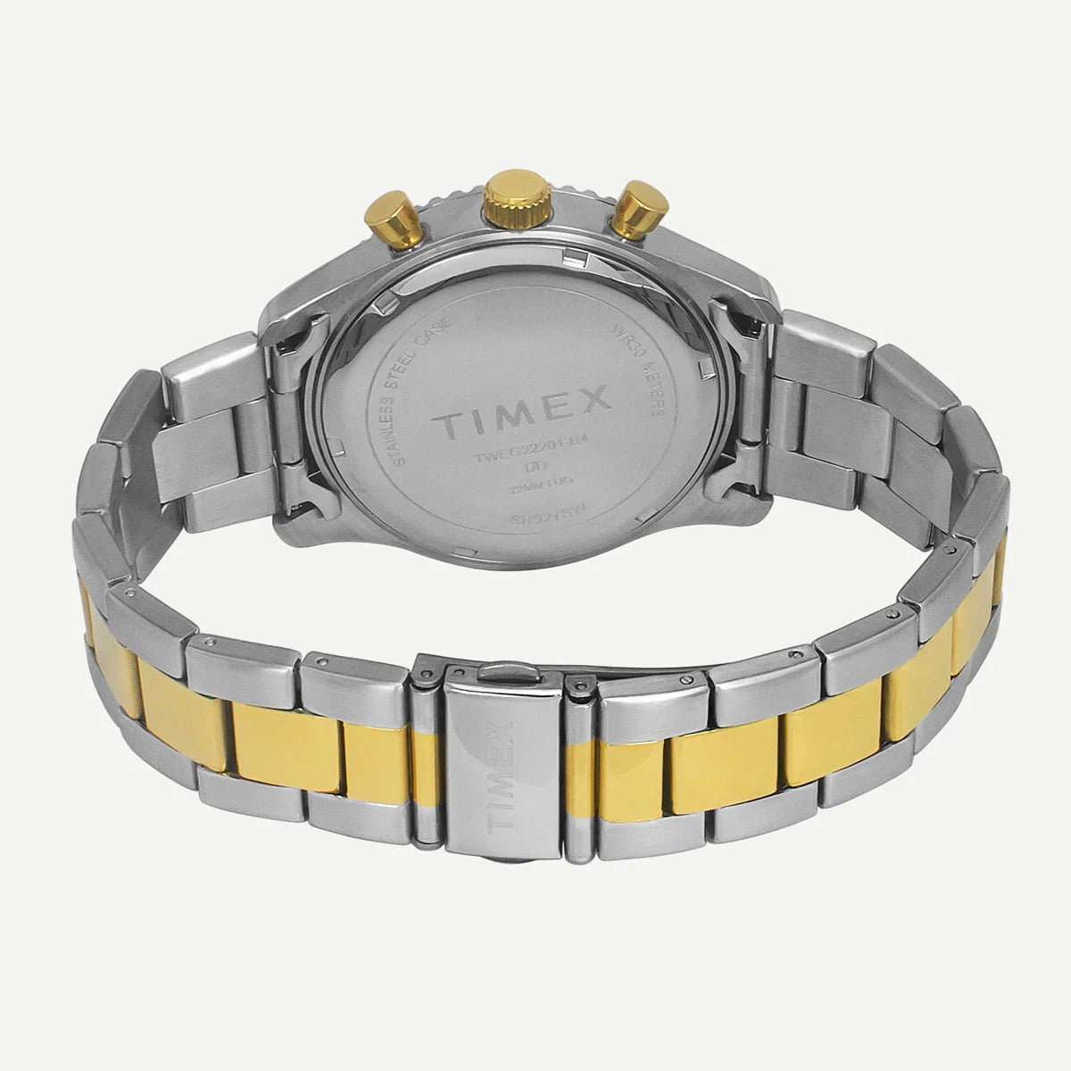 Timex Trendline Men Quartz Green Dial Multi-Function Stainless Steel Watch TWEG32201