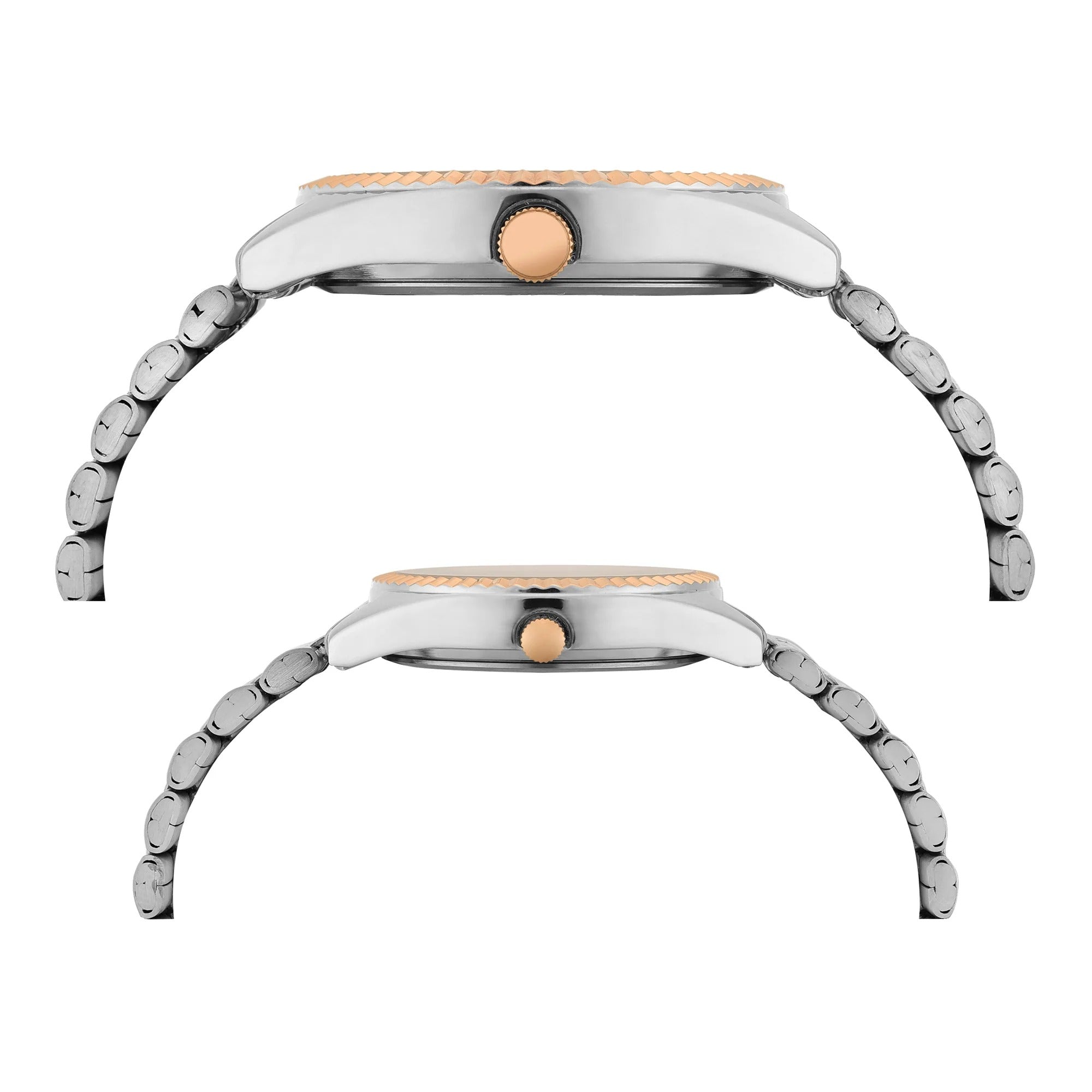 TIMEX Trendline Analog Silver Round Dial Pair's Watch - TW00PR343