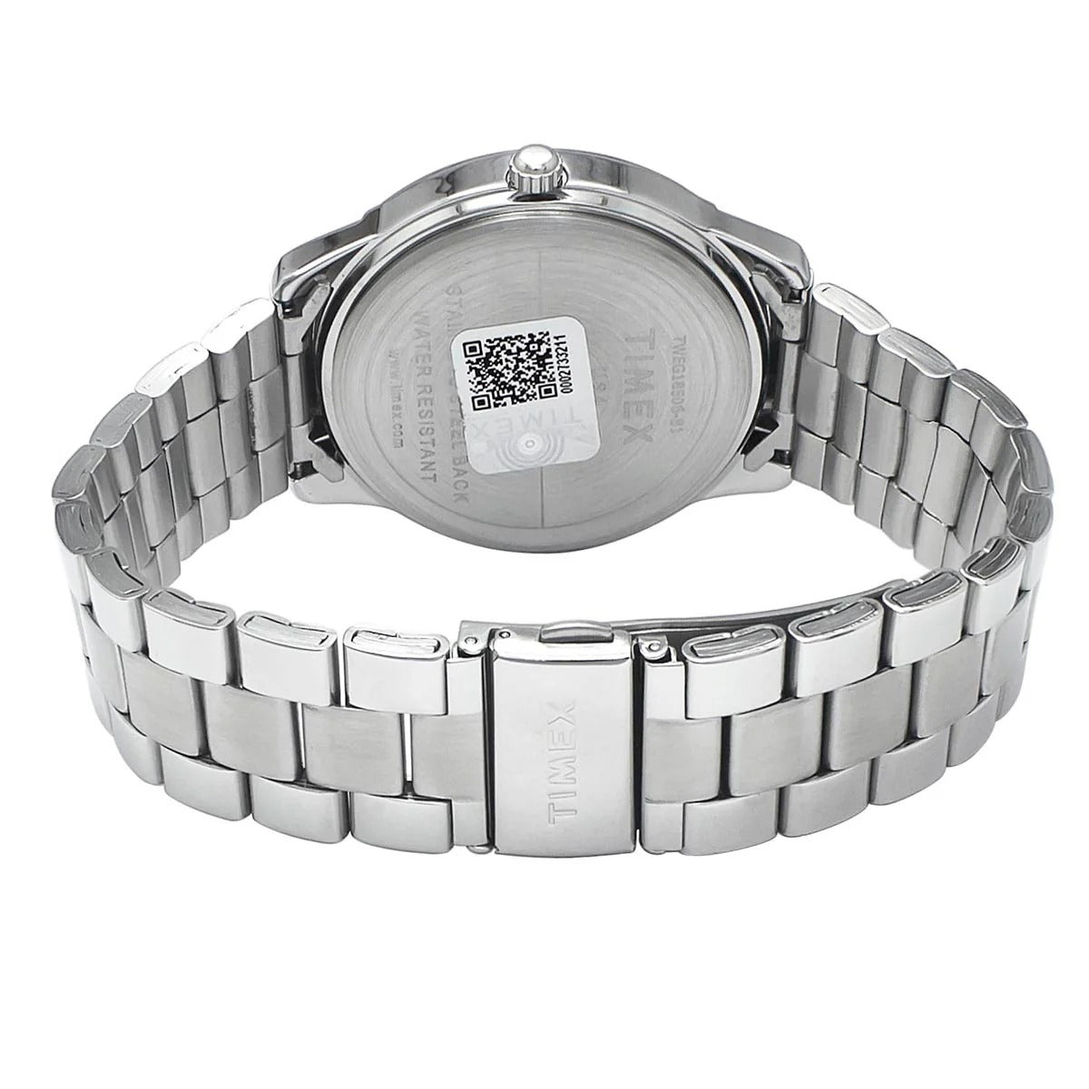 Timex Fashion Quartz Silver Dial Multi-Function Stainless Steel Men's Watch TWEG18506