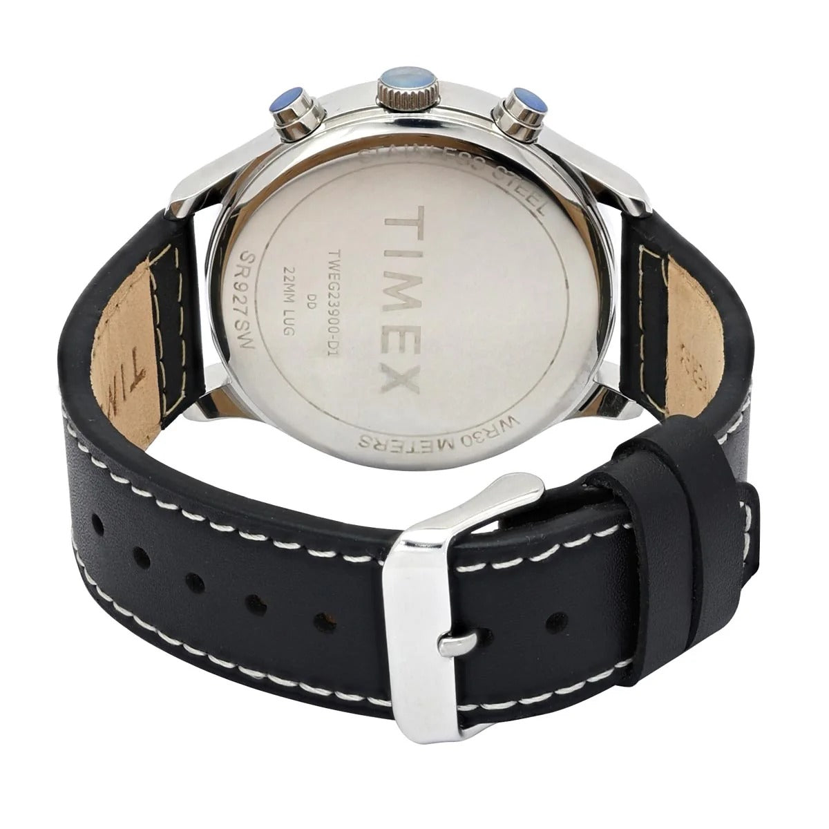 Timex Fashion Quartz Copper Dial Multi-Function Leather Men's Watch TWEG23900