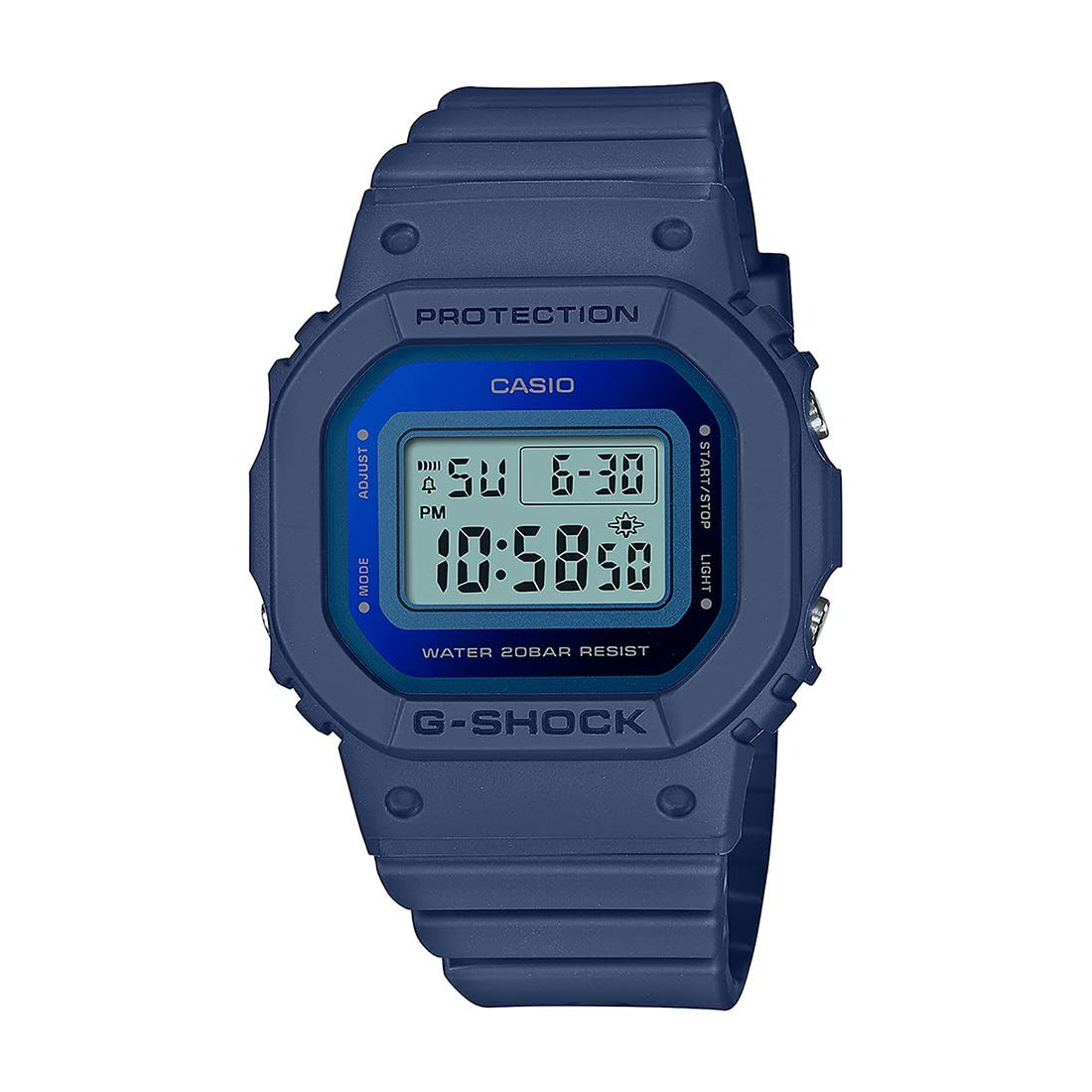 G-Shock Women Resin Digital Blue Dial GMD-S5600-2DR