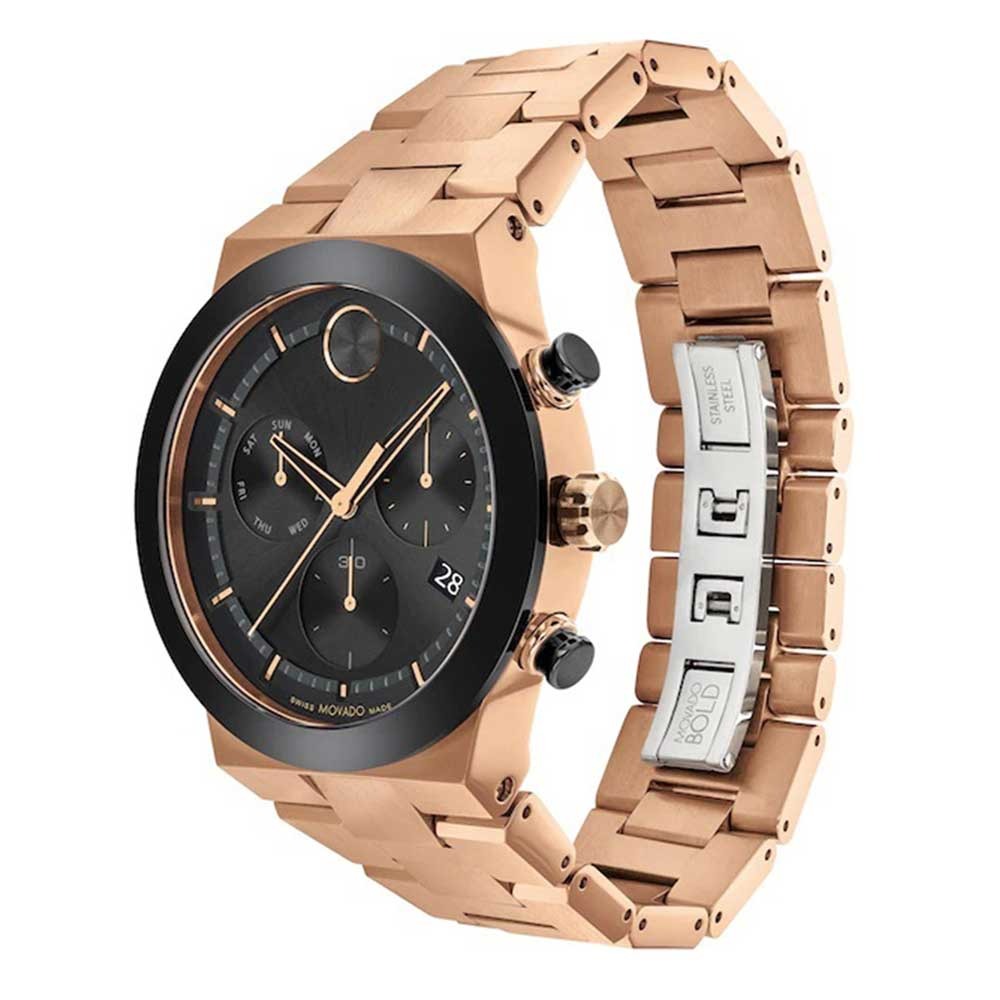 Movado BOLD Fusion Black Dial Men Watch 3600898