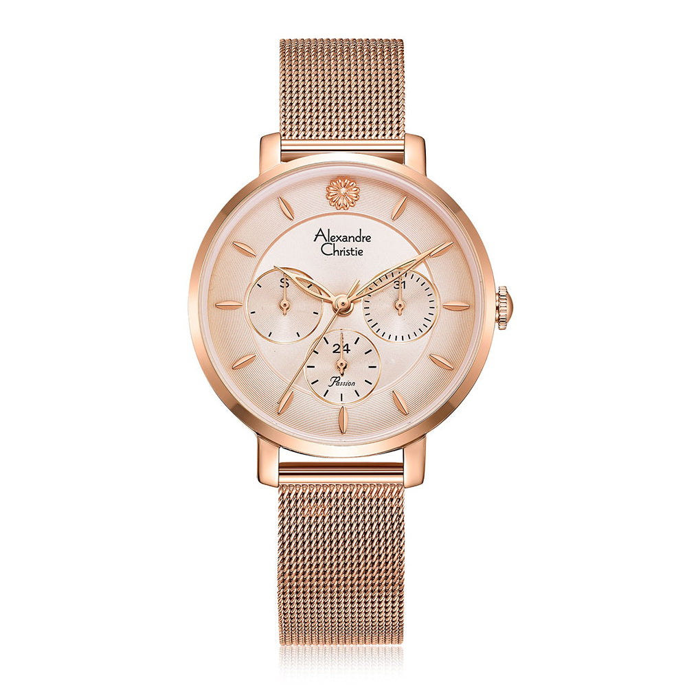 Alexandre Christie,2959BFBRGPN, Women , Quartz Dial , 35mm,Pink
