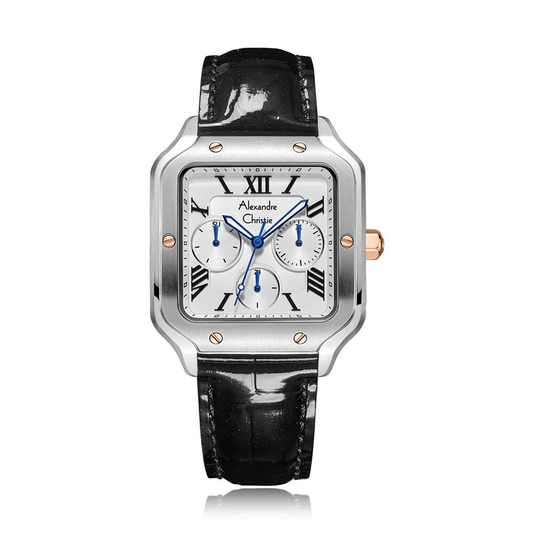 Alexandre Christie,2B18BFLTRSLBA, Women , Quartz Dial , 35mm,Silver