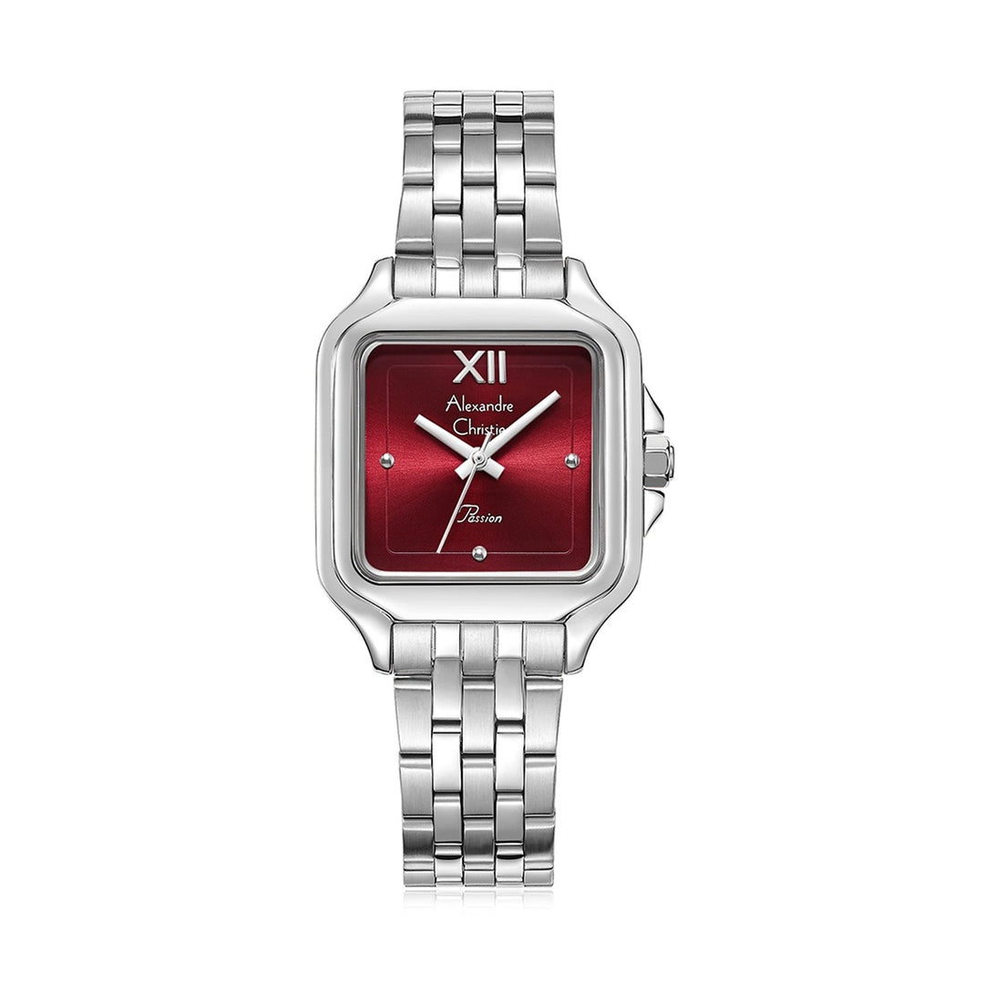 Alexandre Christie,2B55LHBSSRE, Women , Quartz Dial , 29mm,Red