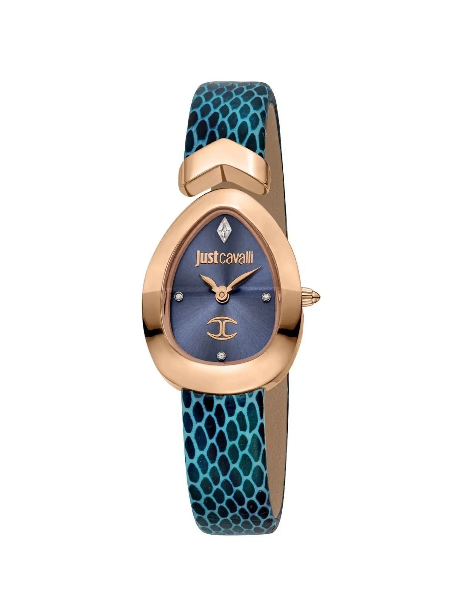 Just Cavalli JC1L321L0055 Women Analog Watch | Rose Gold Stainless Steel Strap | Rose Gold Dial | Quartz