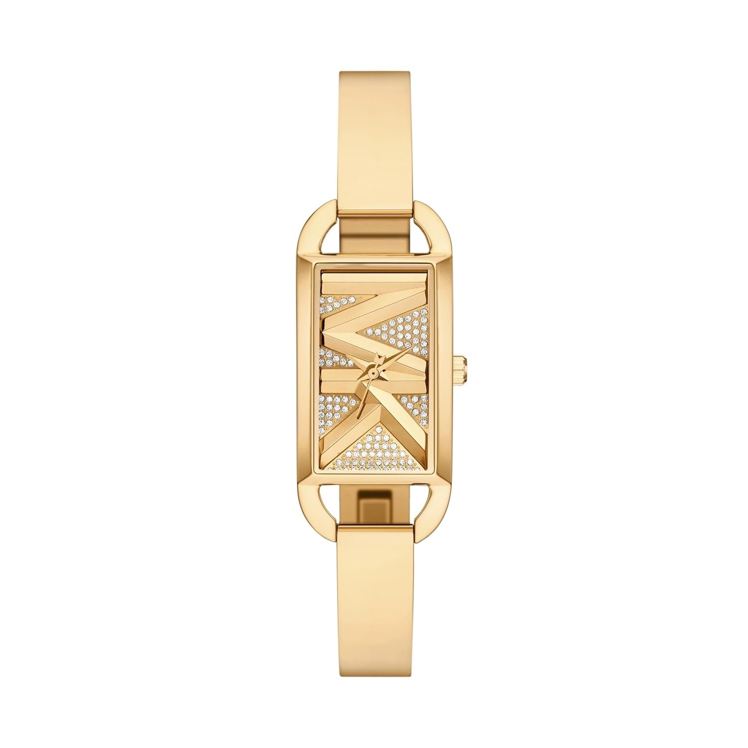 Michael Kors Empire Women Gold Dial Analog Stainless Steel Watch MK4840