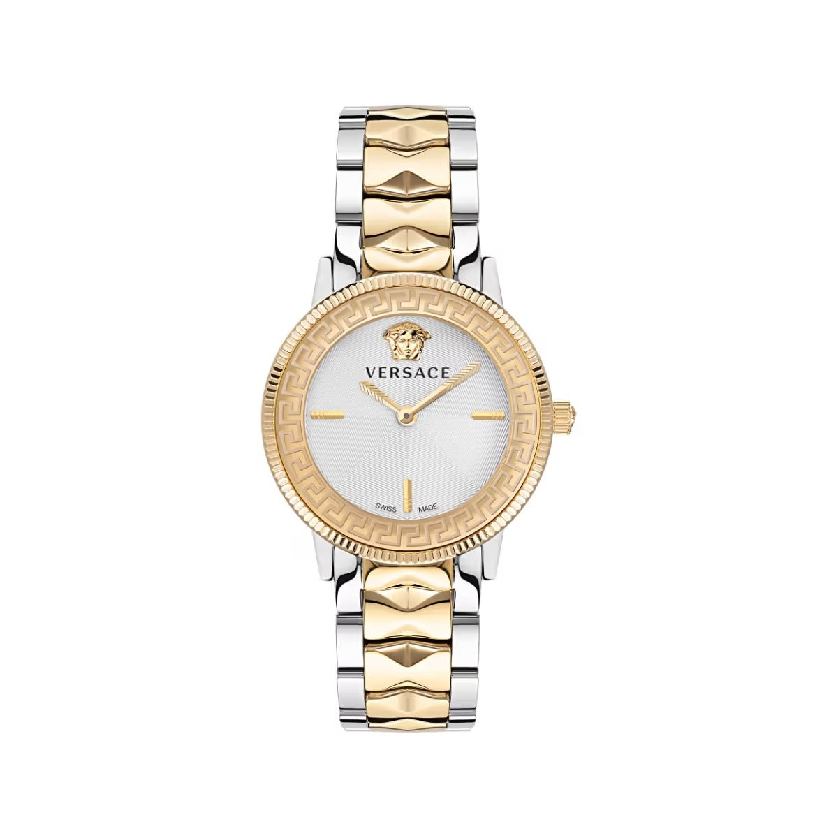 Versace Tribute Women's Analog White Dial Watch-Ve2P00422